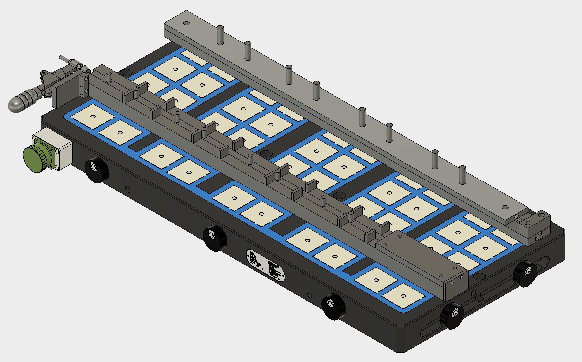 Spanvorrichtung im Vorrichtungsbau